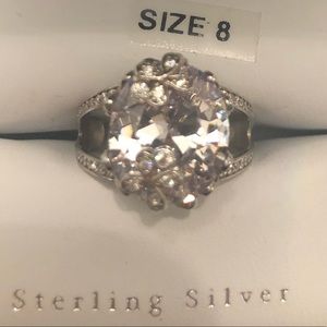 New Sterling Silver Ring Size 8